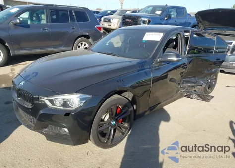 2017 BMW 340I z USA, uszkodzony, nr VIN WBA8B3C57HK777228